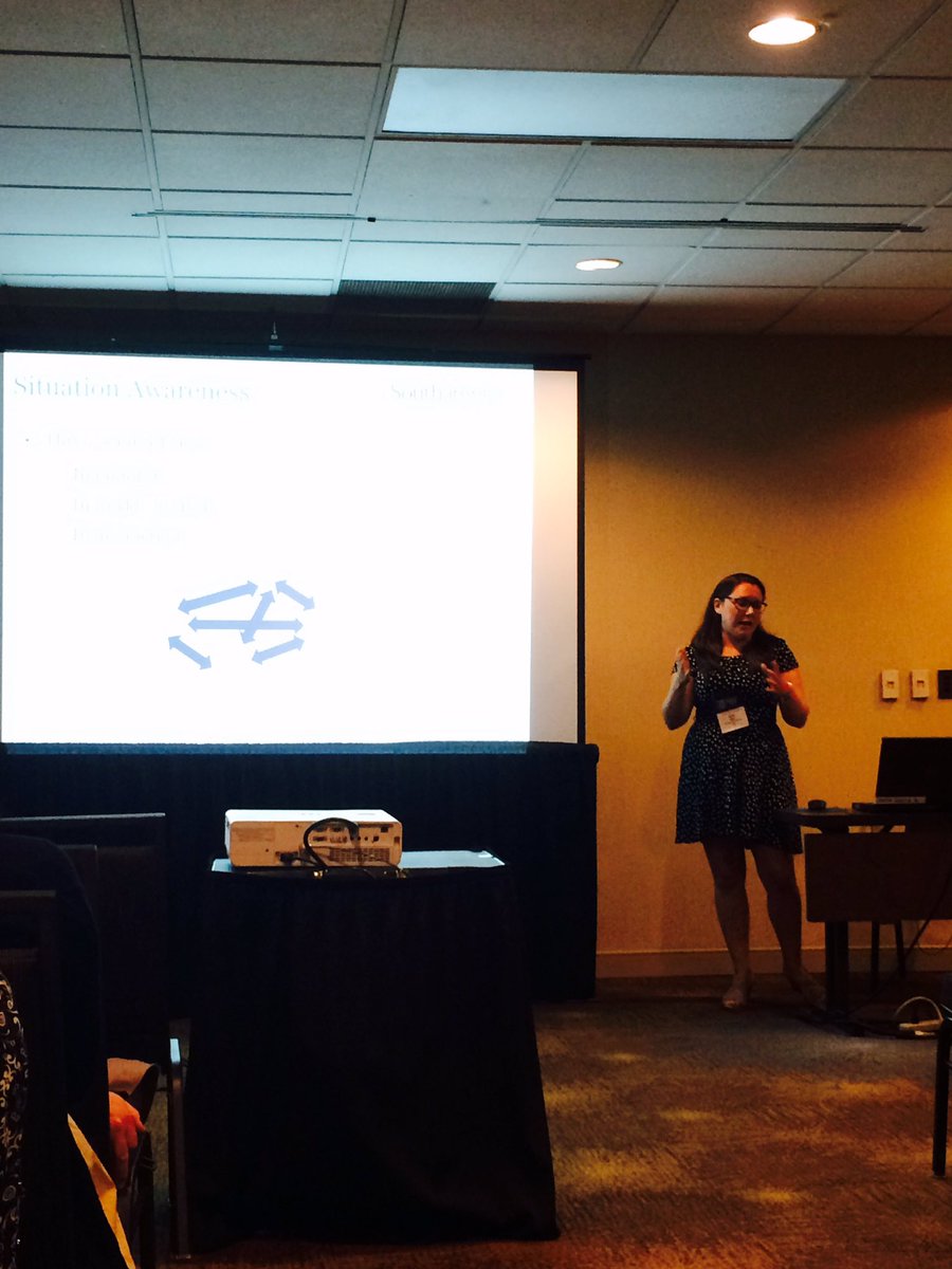HFE_UoS's tweet photo. A fabulous presentation by our @klplant1 on #SA compatibility for different #Aviation users #HFE #Ahfe2017 https://t.co/b4pmYQNomb