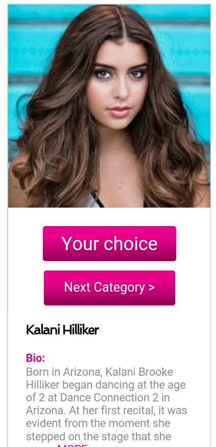 TwinsFans3's tweet photo. My vote went to @KalaniHilliker for favorite dancer 2017 &amp; Under...Vote to Kalani Hilliker you too 💕 @kiragirard https://t.co/gHT50lQRVz