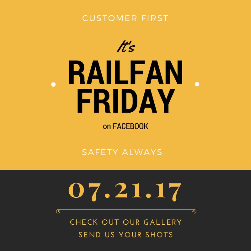 WatcoRail's tweet photo. We have that #FridayFeeling!
It's #RailFanFriday on our Facebook page! https://t.co/cd6wT3yfyl