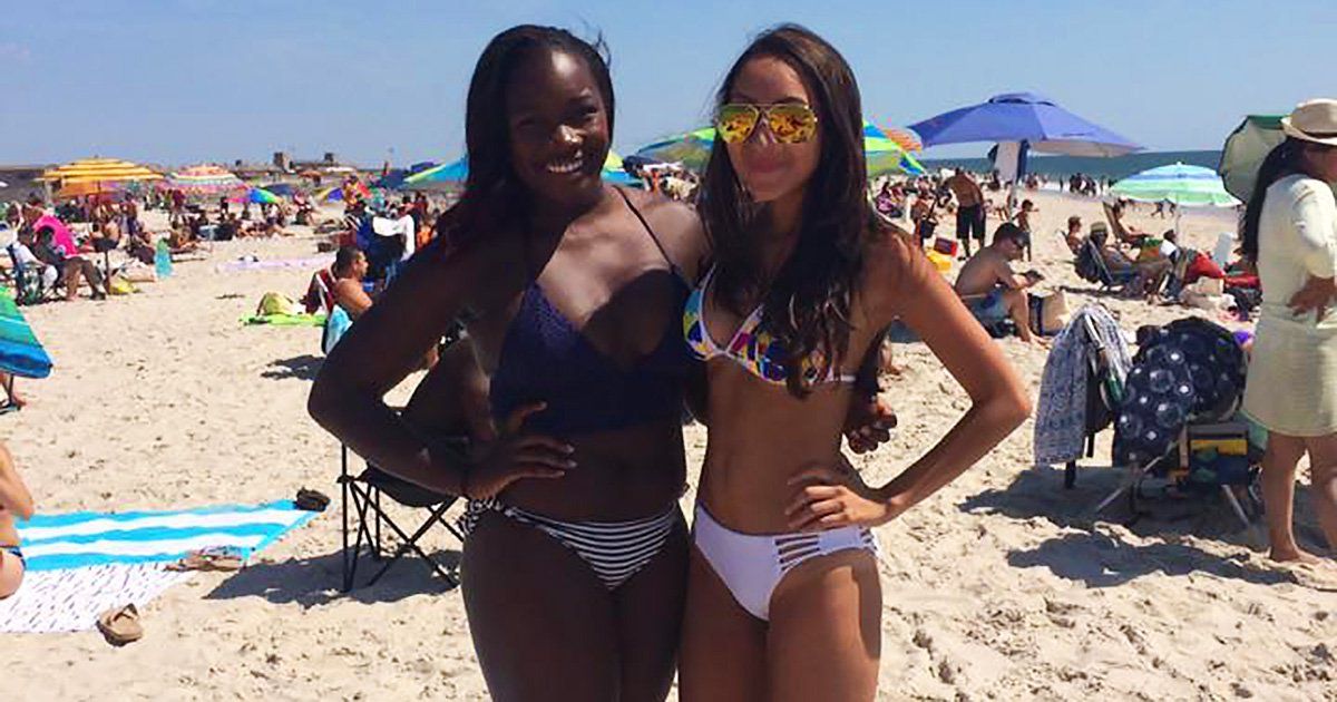 BrownGrlsRising's tweet photo. "I'm almost as a dark as you!" Yeah, pipe down Becky. Everything you should say to a #WOC this summer: https://t.co/OXRwpybbuj https://t.co/dOpyszRFlK