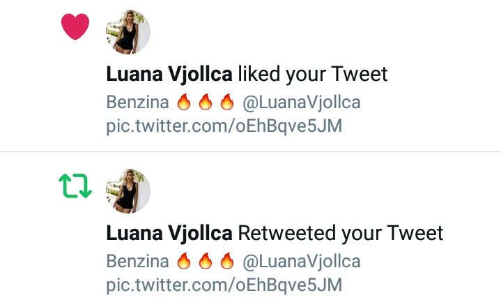 LuanaV_fans's tweet photo. 🔥🔥🔥🔥
Benzina 😍 @LuanaVjollca https://t.co/5ZxXVv5ehC
