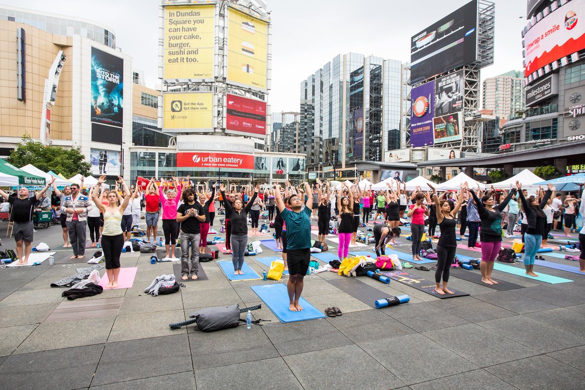 YogathonToronto's tweet photo. Less than a Month Away - #RISEFORACAUSE with us on Sat, Aug 19. To register and for more info visit https://t.co/igWTf5f63a . #Yogathon2017 https://t.co/6Y7lmDu75L