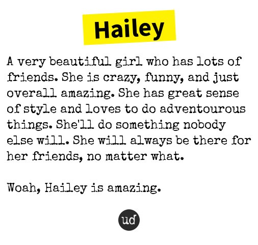 Hayley's help - Just here googling the urban dictionary meaning of our  names #family #familyfun #mytinytribe #tryit #sundayfunday #urbandictionary  ✌🏽💕💗💕