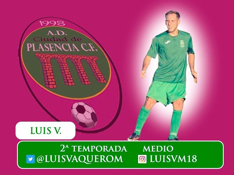 ciudaddeplasenc's tweet photo. Lo estabais deseando: os presentamos los jugadores. Del 1 Div. Ext.
El primero Luis. https://t.co/MsyZ6agWU2