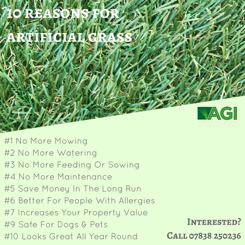 AGIgrass's tweet photo. Not sure why you'd want #FakeGrass? Well, here's 10 reasons why... Visit https://t.co/Yowq74MgRr to find out more #Torbay #ArtificialGrass https://t.co/CKicLvR1Wv
