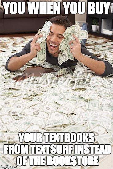 TextSurf's tweet image. Don't get ripped of by the bookstore! Save hundreds by shopping textsurf.com for your #college #textbooks! #textsurf