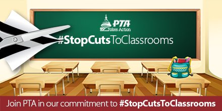 It's Funding Friday ... Help us advocate for adequate federal funding for public education. #STOPCutsToClassrooms