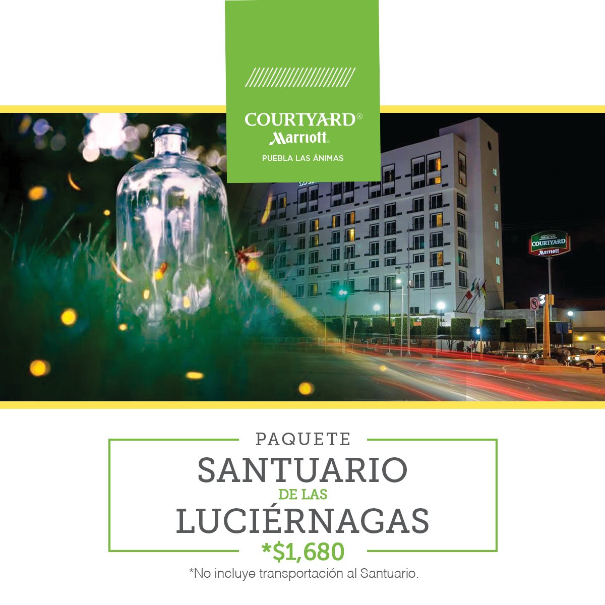 CourtyardPuebla's tweet photo. Ya conoces el Santuario de las luciérnagas? Tenemos #PROMO especial para ti. 
Te invitamos a vivir esta mágica experiencia. https://t.co/tnN7si9xC9