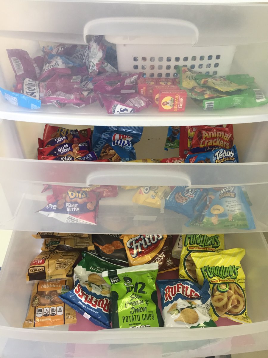 When it's #nationaljunkfoodday everyday at your work place #aba #reinforcers #cheatday