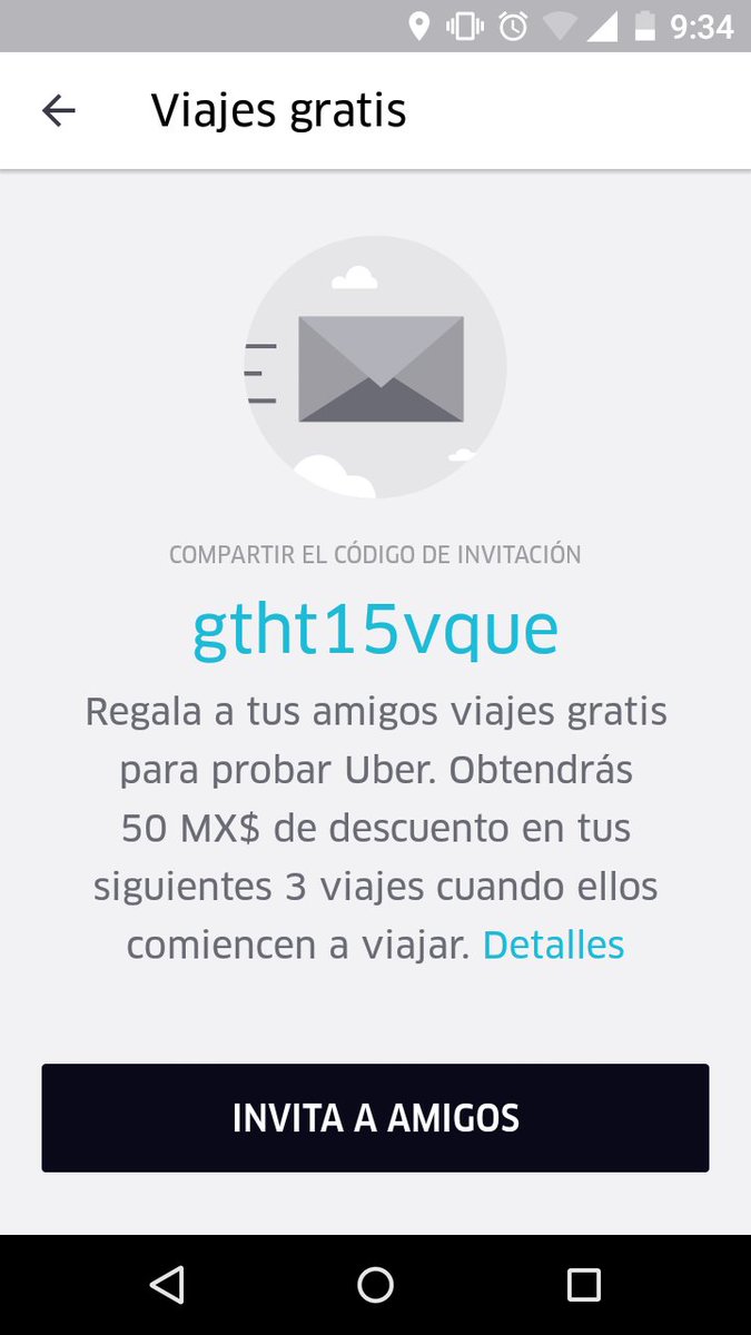 chikisloquiss's tweet photo. #ubermex GTHT15VQUE 150 en 3viajes de 50 solo copia pega agrega y listo código uber 🚘🚘🚘 #codigosuber #VIAJESGRATIS #ubercodigos https://t.co/33s9SSyC81
