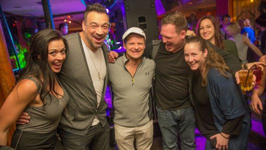 In honor of War for the Planet of the Apes, here is star Steve Zahn on the Bills dance floor!  **PC: Peter Bailey tribute.ca/movies/war-for…