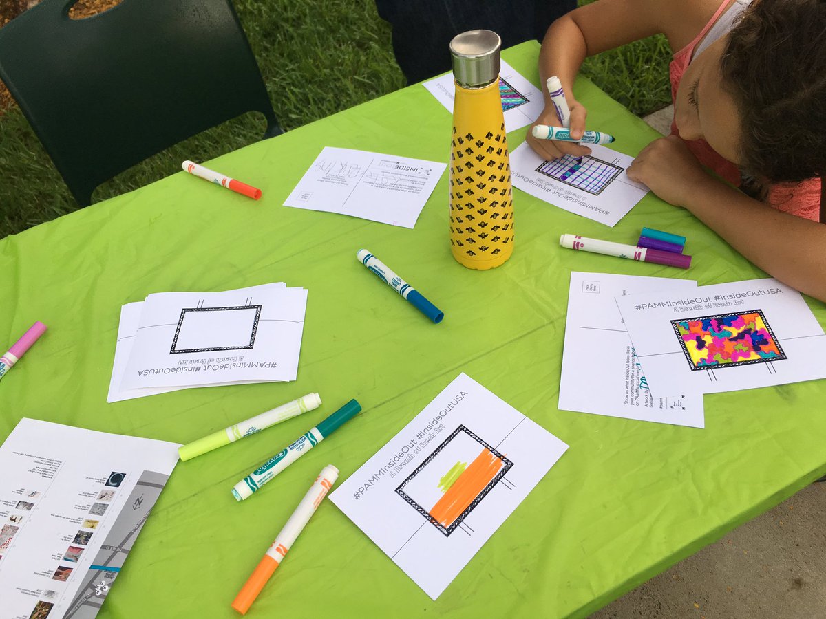 pamm's tweet photo. Big thanks to @CityNMB and all who joined us at yesterday's #PAMMInsideOut Art in the Dark art walk. #IamNMB https://t.co/H11c0QUj4X