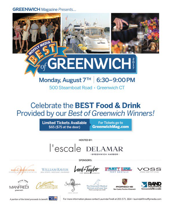 Wuji will be showcasing its organic,chemical-free, Chinese American cooking at the Best of Greenwich event this year!