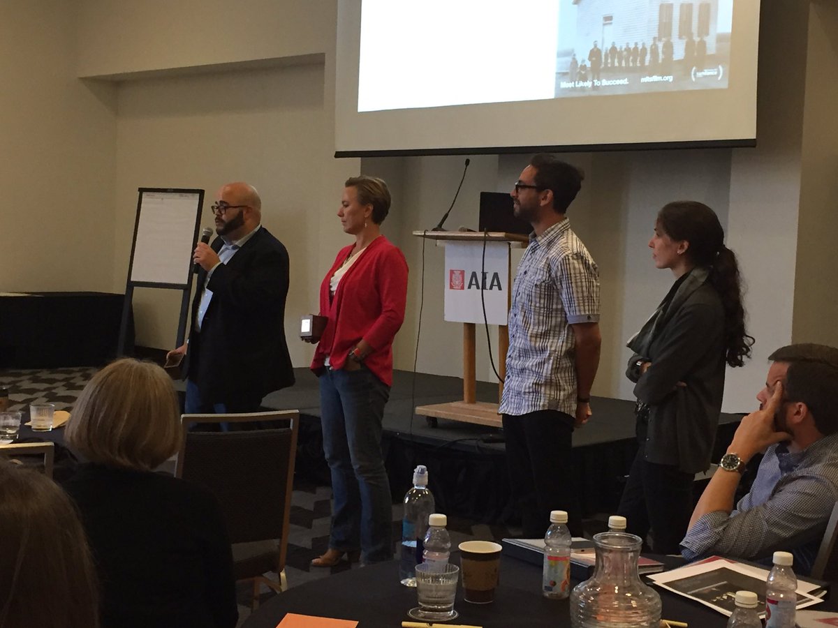 AIA_Advocacy's tweet photo. Congrats to the Emerging Professional team, EP WolfPAC, for winning this years' race for the ArchiCup by raising over $20,000! #AIASU17 https://t.co/Z6oh9GxvUj