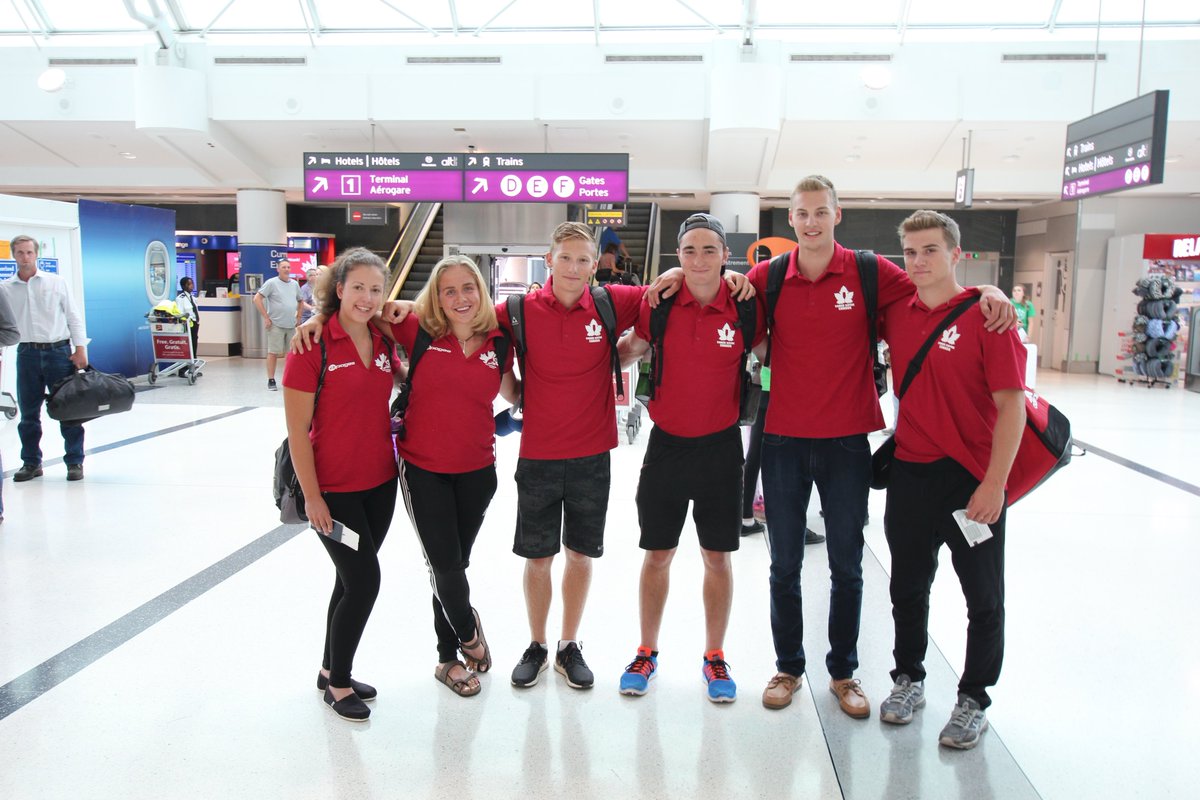 BalmyBeachCanoe's tweet photo. Beach team @CanoeKayakCAN athletes depart for World Juniors. https://t.co/1L37VZdnvP Good luck Sam @HayleyPlante Palmer + Nick Courtney https://t.co/cMXZ1Nd2z4
