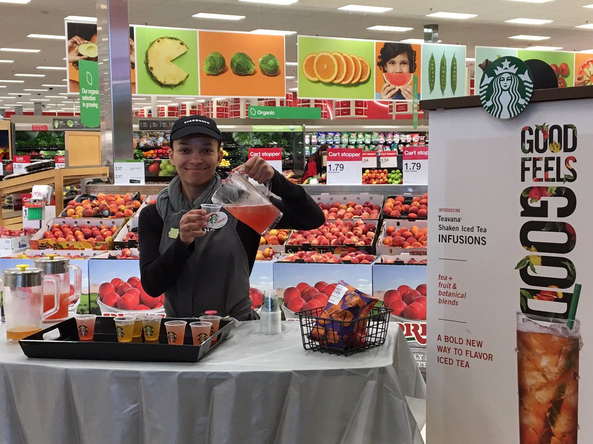 Alexis Sampling #shakenicetea # guest experience # nobodybetter