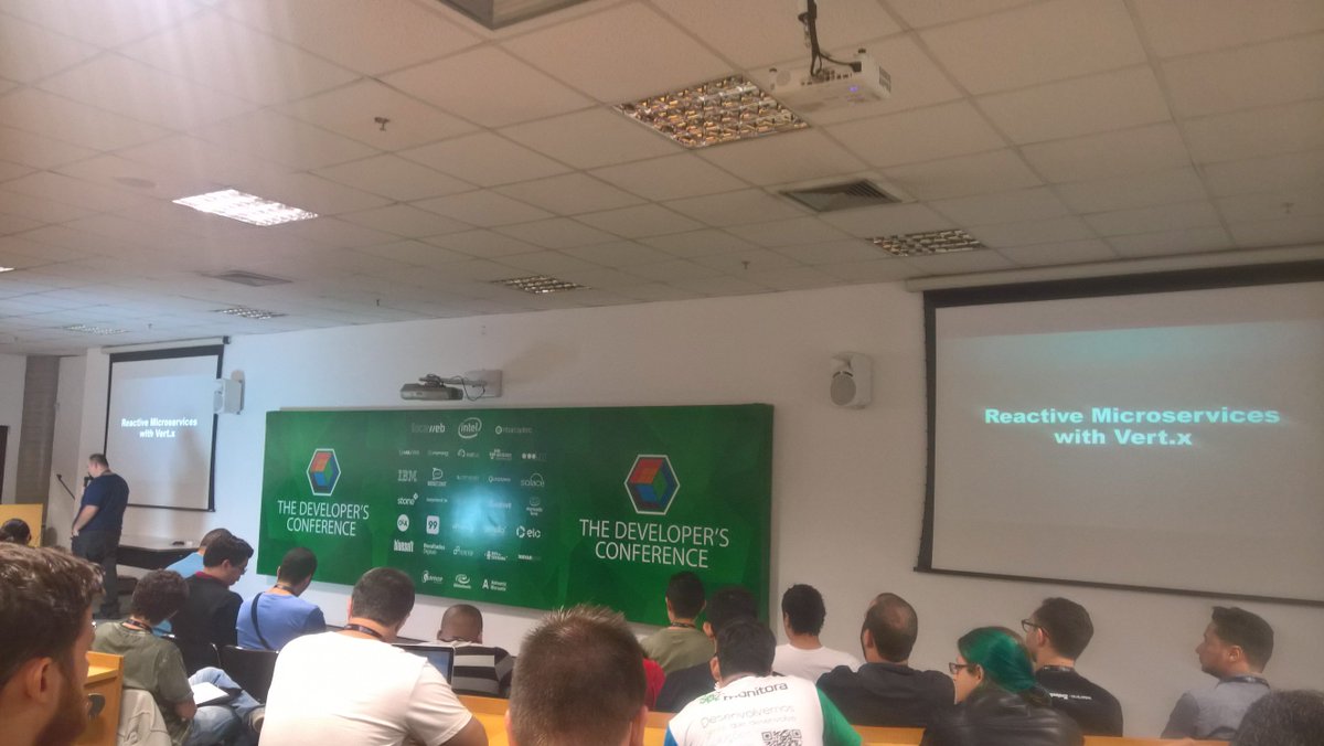 Fabiano_SS's tweet image. #TheDevConference #reactiveMicroservicewithVert.x #AndersonBraz