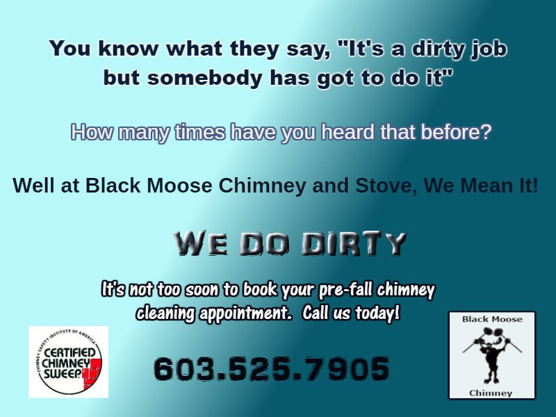 BlackMooseChim's tweet photo. #dirty #cleanchimney https://t.co/Mzz2gGpIb4