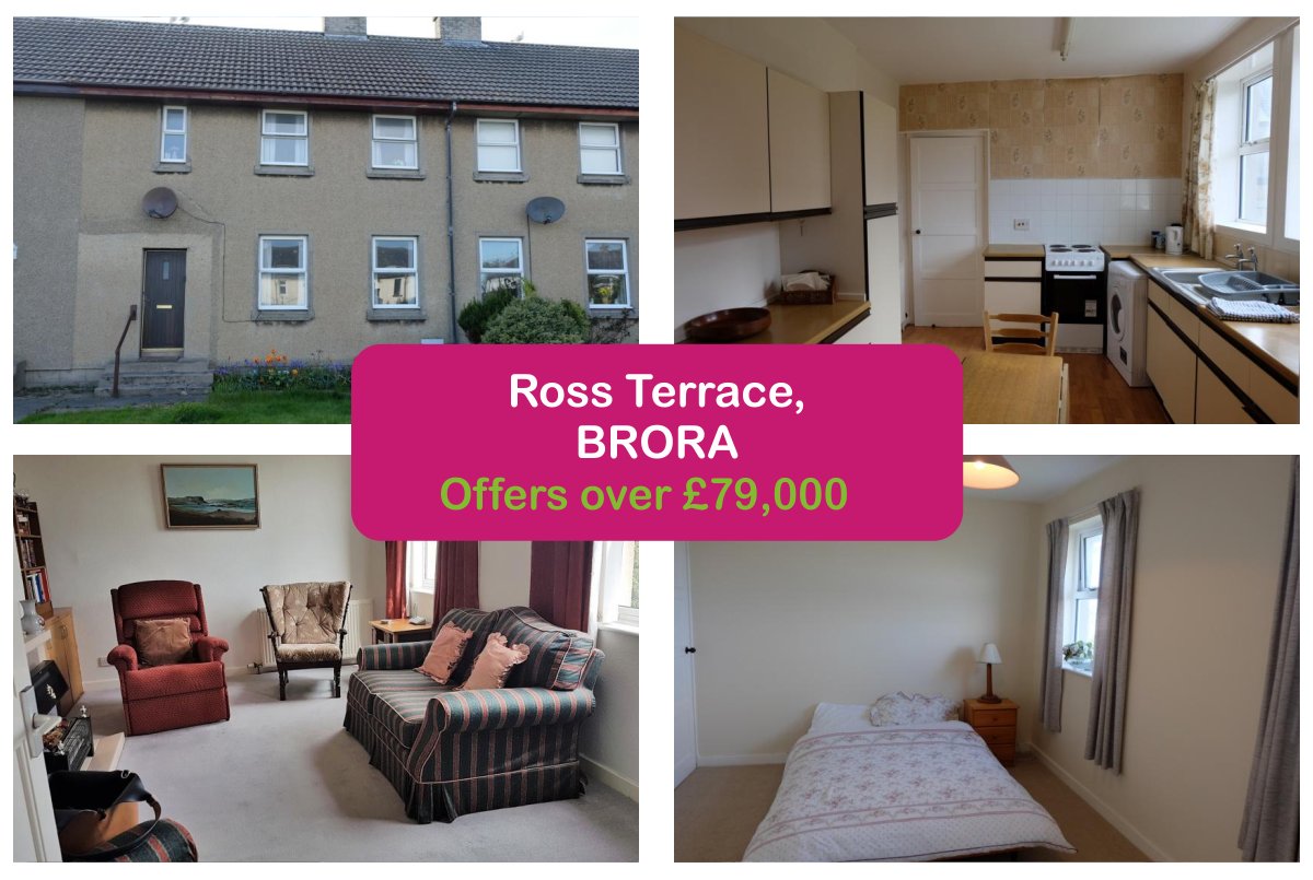 BRORA - 3 BED
Offers over £79,000
#brora #sutherland #nc500 #propertyforsale

Full details at:
highlandpremierproperties.co.uk/properties/104…