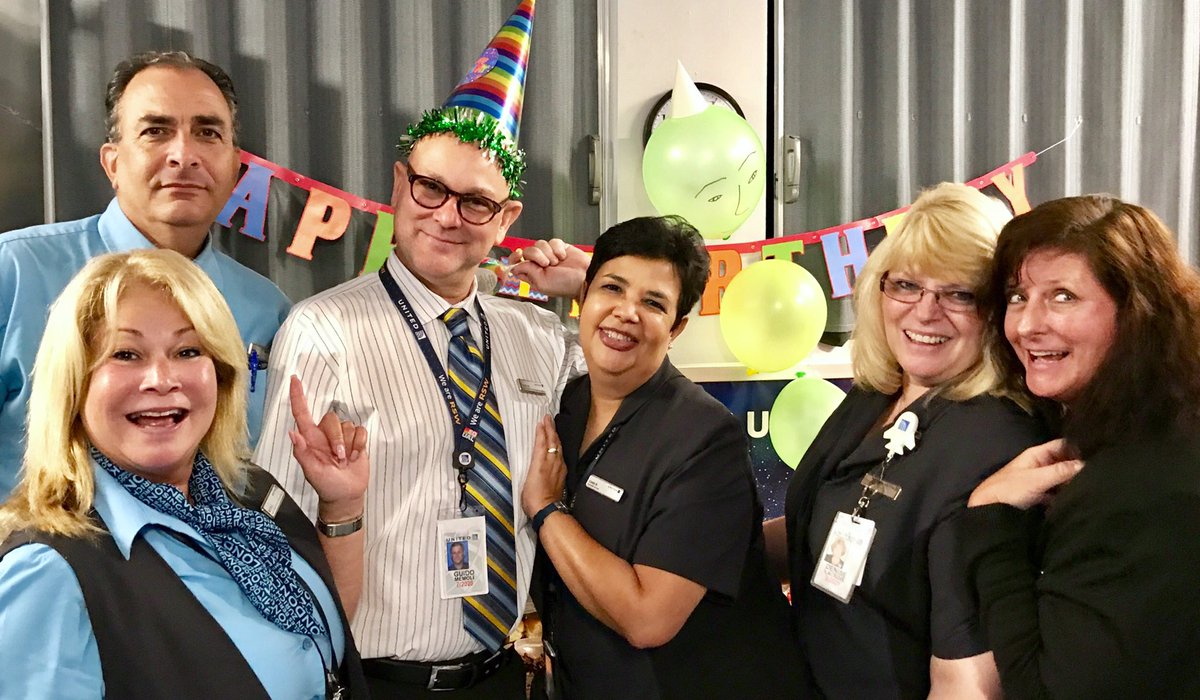 bmwacker's tweet photo. The celebration continues! The afternoon shift is here and ready to party with the birthday boy Guido🎉🎈@weareunited #UARSW #beingunited https://t.co/5IdrRz9vBT