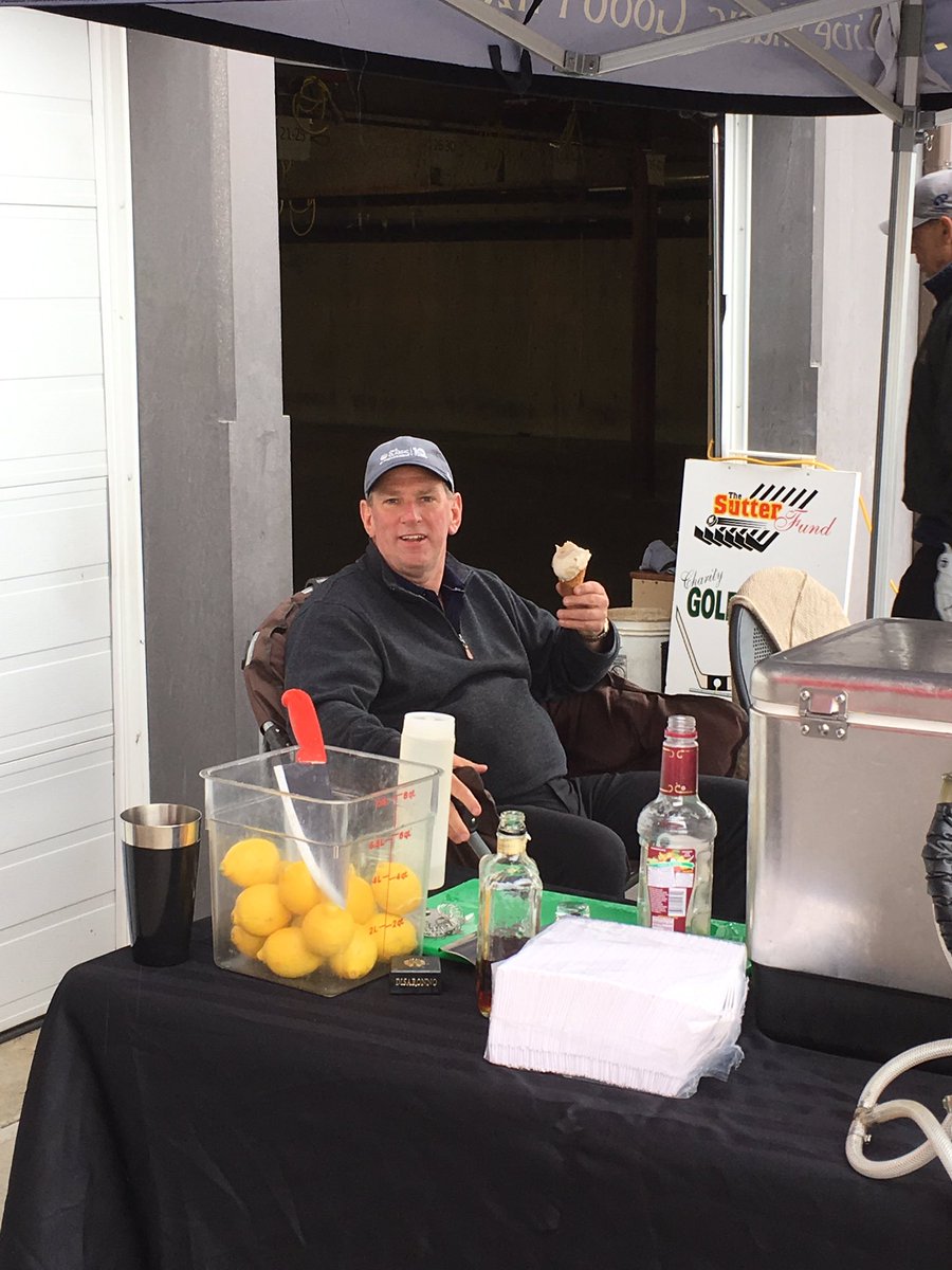 TheSutterFund's tweet photo. Bart Hunter enjoying some ice cream from #BigMoo #LongTimeSponsor #SutterFund https://t.co/4wMb6DEyrN