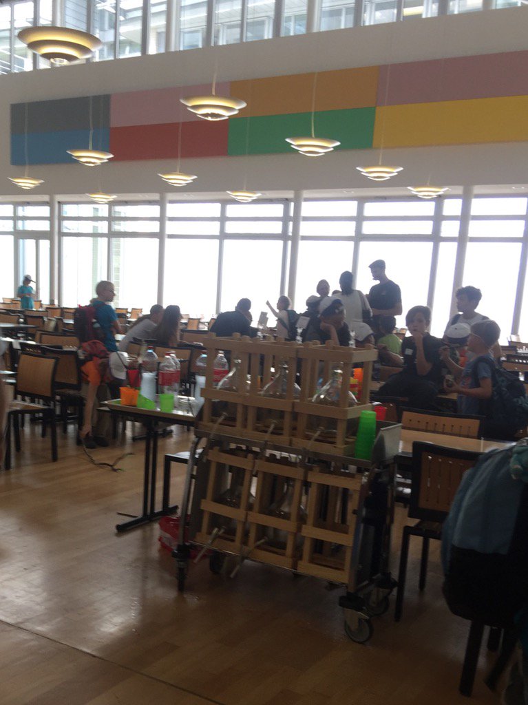 Kidsferien-Woche in der #AXA: eine tolle Woche geht zu Ende. Die Eltern waren entlastet, die Kids hatten Spass - Top!