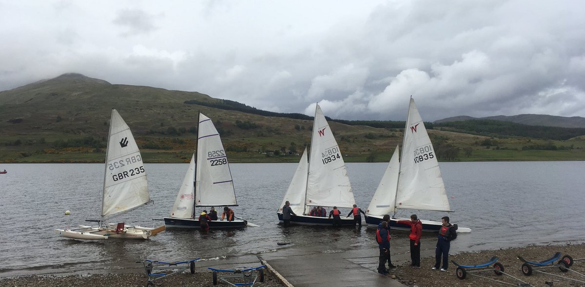 LochVenachar's tweet image. Phew, the weekend! Extended safety boat cover from 12 on Sunday. Club boats to borrow, help with rigging and any questions about the club.