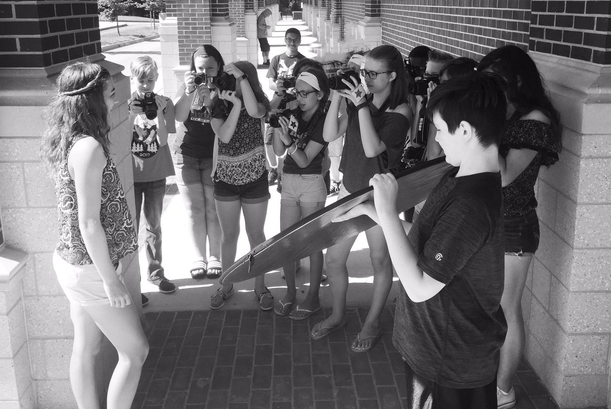 GinnyTroutman's tweet photo. Two great weeks of Kids Summer Learning photography classes! #upandcomingphotographers #introtophotography https://t.co/RJuzeYz6ku