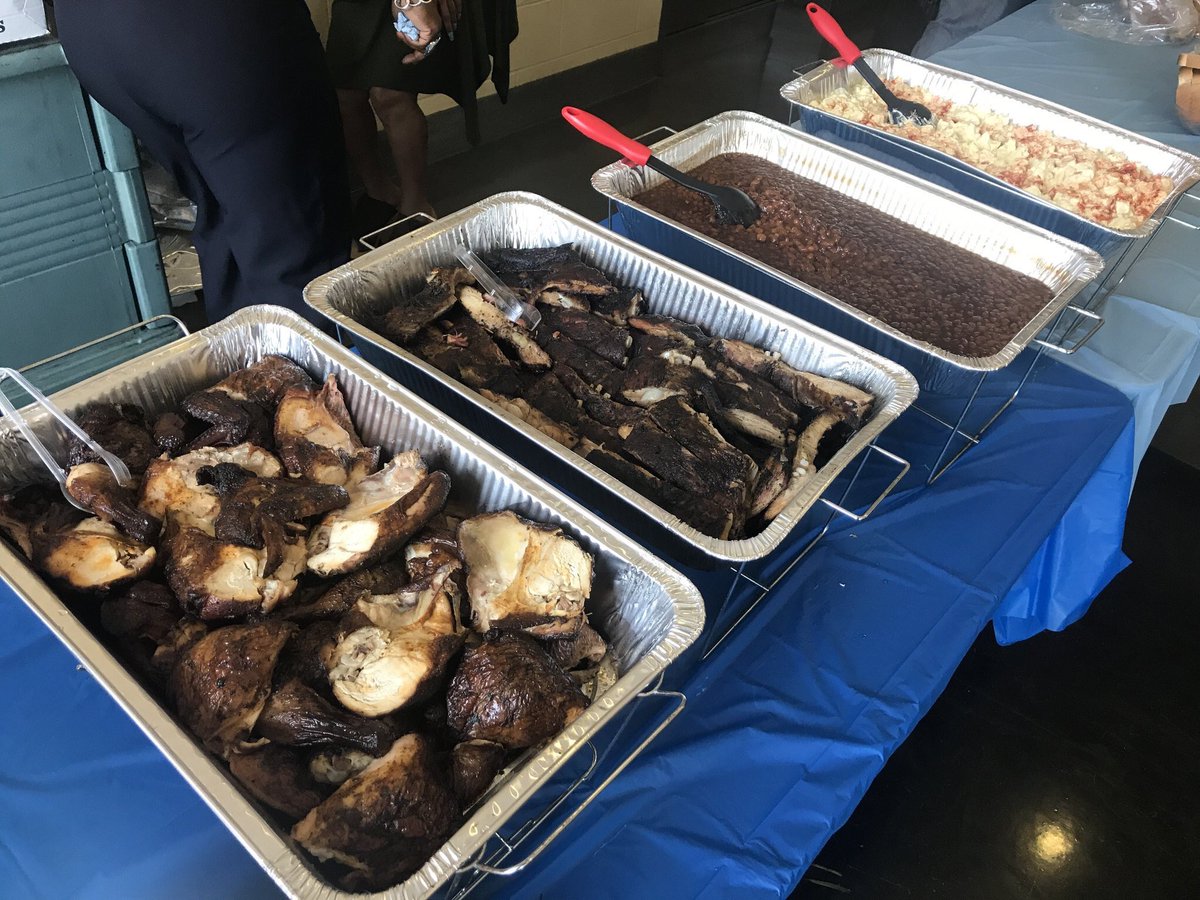 EWU_Athletics's tweet photo. Thanks again to the great people at My Season Chicken &amp; Ribs for catering our lunch today for the @GCACInfo Meetings! #TigerPride!🐅 https://t.co/wYRYOG8qYs