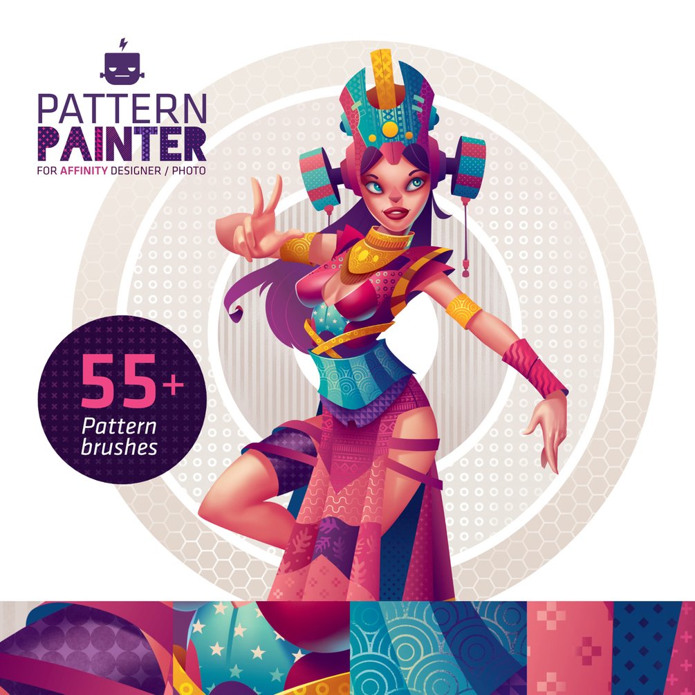 frankentoon's tweet photo. Looking for something fun to do this weekend? Look no further https://t.co/lUul0mVryZ ;) #AffinityDesigner #PatternPainter https://t.co/6NFxkZqpYw