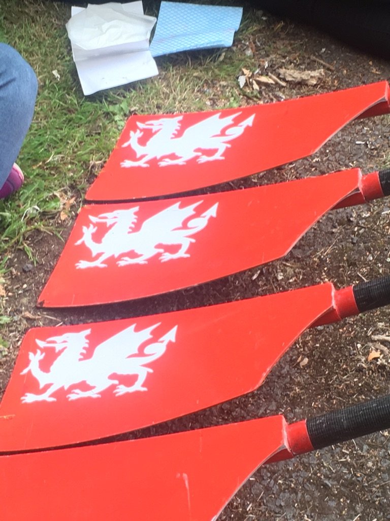The dragons are ready... #HIR2017 #teamwales