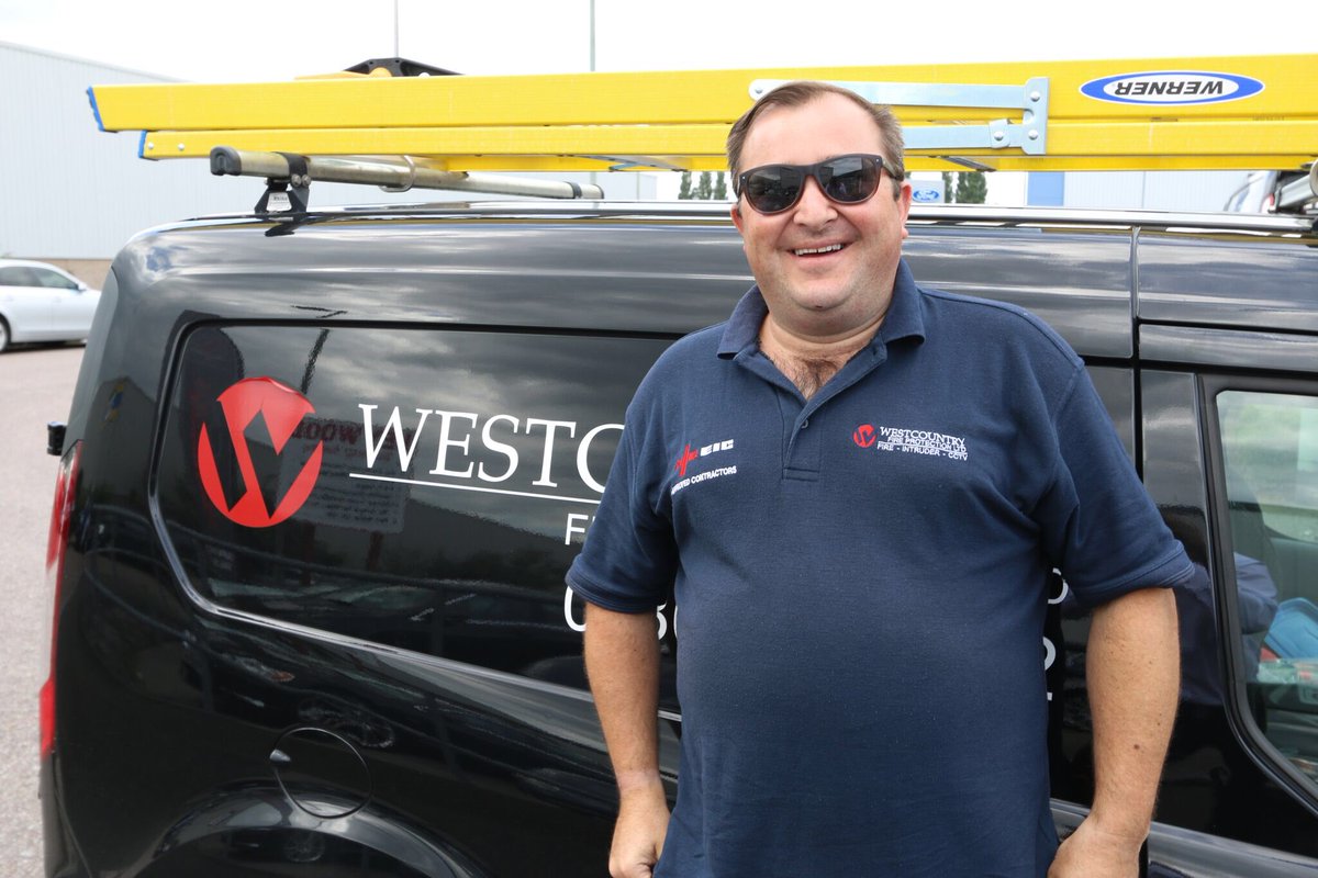 WestCountryFire's tweet photo. Martin, Ready for another Service Call visit. Extinguishers and Fire Alarm #Torquay #Fire Alarm #Extinguishers https://t.co/ali2vY3LqS
