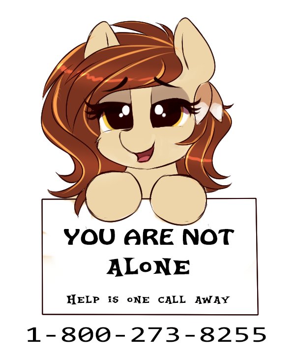 Confetti_Cakez's tweet photo. Don't suffer in silence- if you or someone you know is experiencing suicidal thoughts, call the National Suicide Prevention Hotline. https://t.co/2QjaV59DEi