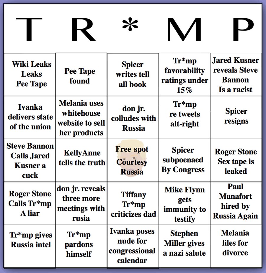 AngrySeanSpicer's tweet photo. did I just screw up your bingo card

#spicey sean spicer https://t.co/eVPaYIiGDJ