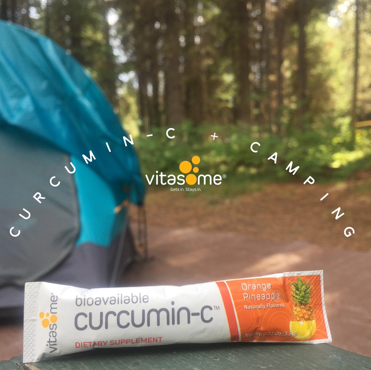 Don’t forget to pack your curcumin-c for those long hikes. 🌲vitasome.com