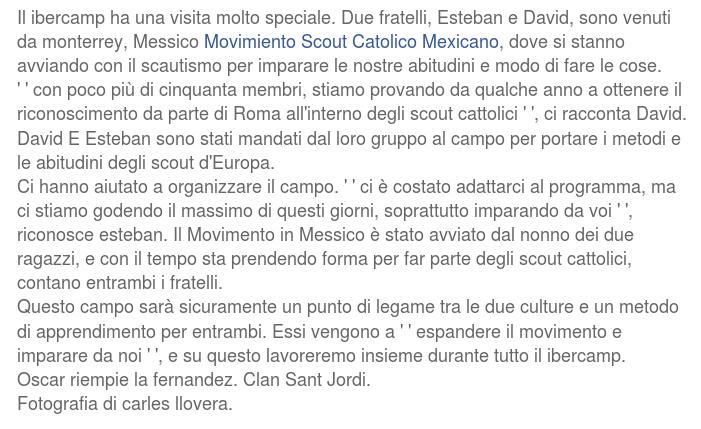 ScoutFSE_Italia's tweet photo. #scoutismo #cattolico, dal #Messico all'#Europa e ritorno: https://t.co/I5nrD6XP4V