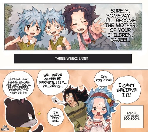 Gajeel x Levy have always been a super cute ship to me, here's a tweet dedicated for FT Chapter 545☺️💙Hint hint! #FairyTail #MagnoliasRegime
