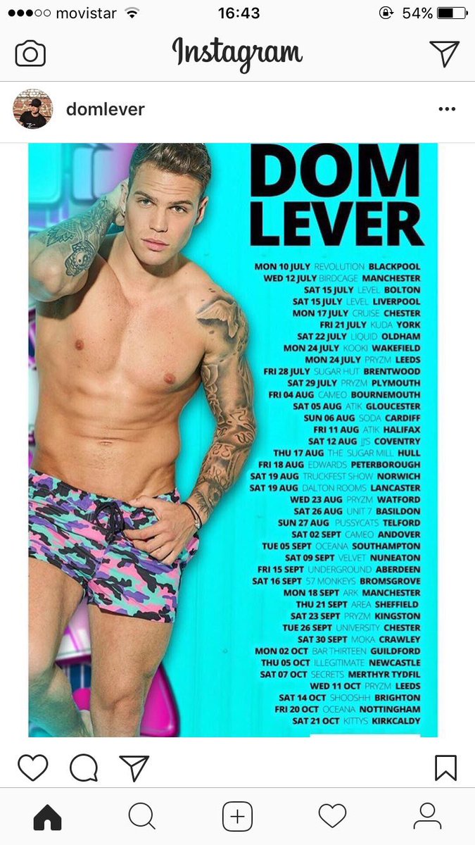 Y2SHAF's tweet photo. How has Dom from love island actually announced a full UK tour when he was on the show for 15 minutes https://t.co/lMVL0fOxM2