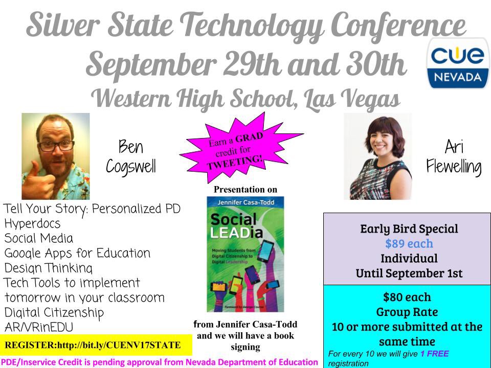_NVSIDE's tweet photo. 2 more months until the Silver State Conference. Have you registered? #nvedchat #teachnvchat #cuechat #cuenv #dcsdnv #wcsd21 https://t.co/lUfvP2BSUe