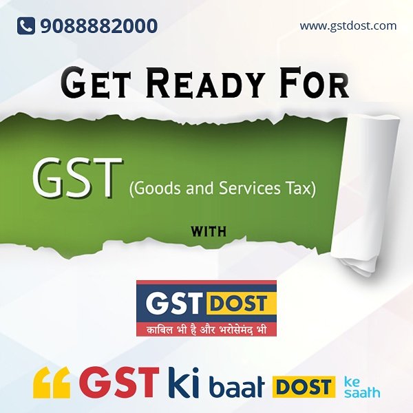 gstdost's tweet photo. #Get ready for #GST with your #MostTrustedAdvisor #GSTDost
#OneNationOneTax #GSTRegime #GSTBill #GoodsAndServicesTax #IndiaJaaneGST https://t.co/wHBECqbyx1