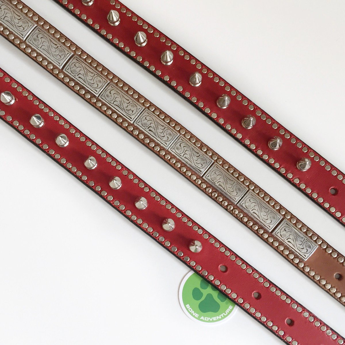 #CrazyDeals for #CrazyDays start today @50thandfrance, including these premium leather #dogcollars for just $10. That's over 75% off!