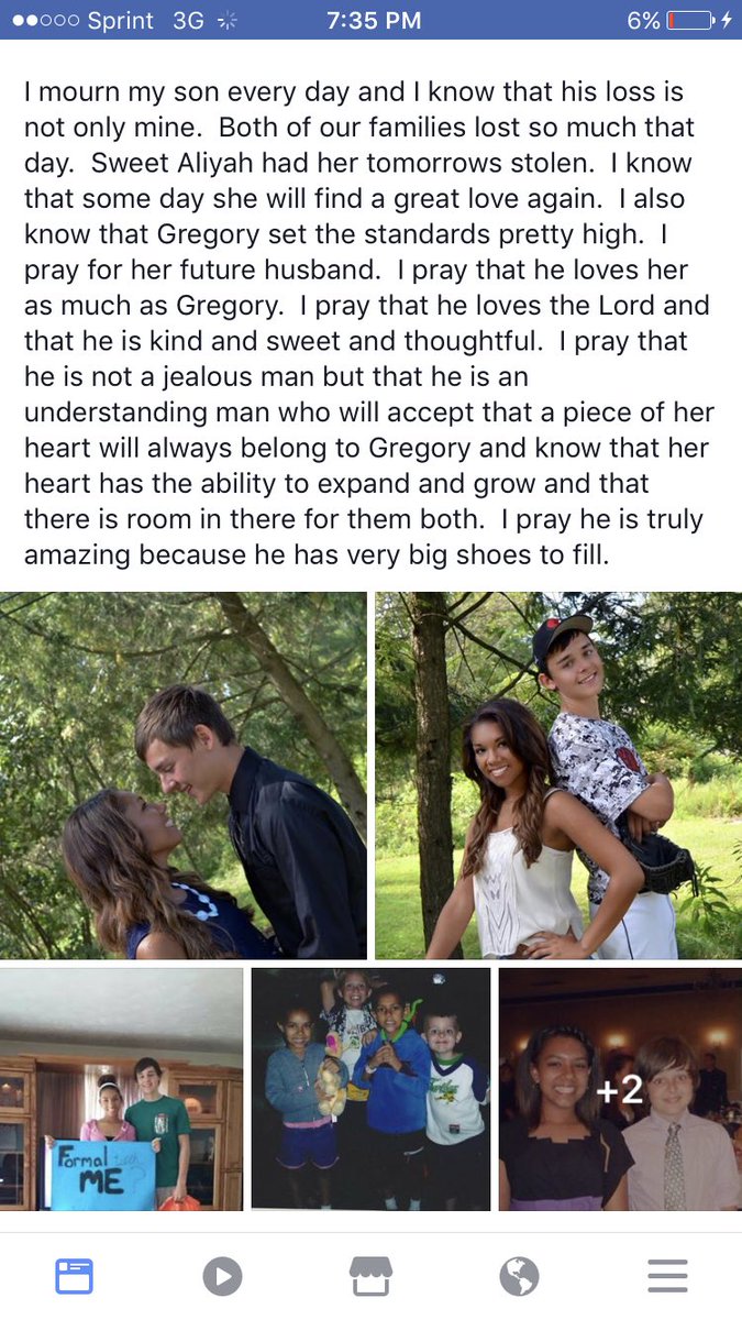 TigerAliyah's tweet photo. Sharing this bc Gregory has been my best friend, boyfriend, and shoulder to lean on since kindergarten and a piece of me is truly missing💔 https://t.co/QxFFCkwL7q