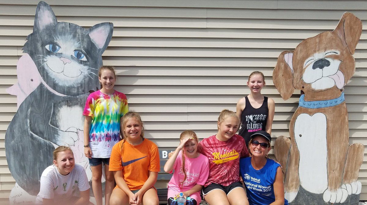 hapimom54's tweet photo. Group #7 spending out last day at Kankakee County Animal Control! #CampMOSH2017 https://t.co/iv0tadkHLZ