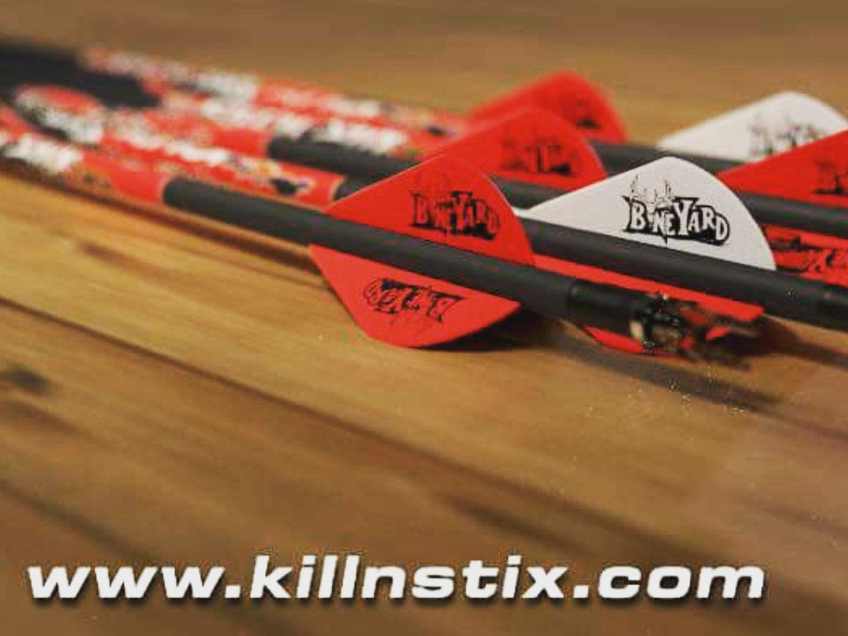 Free #arrows just head on over to are face book page and get your name In.  #Killnstix #bowhunter #targetarchey  facebook.com/killnstix/