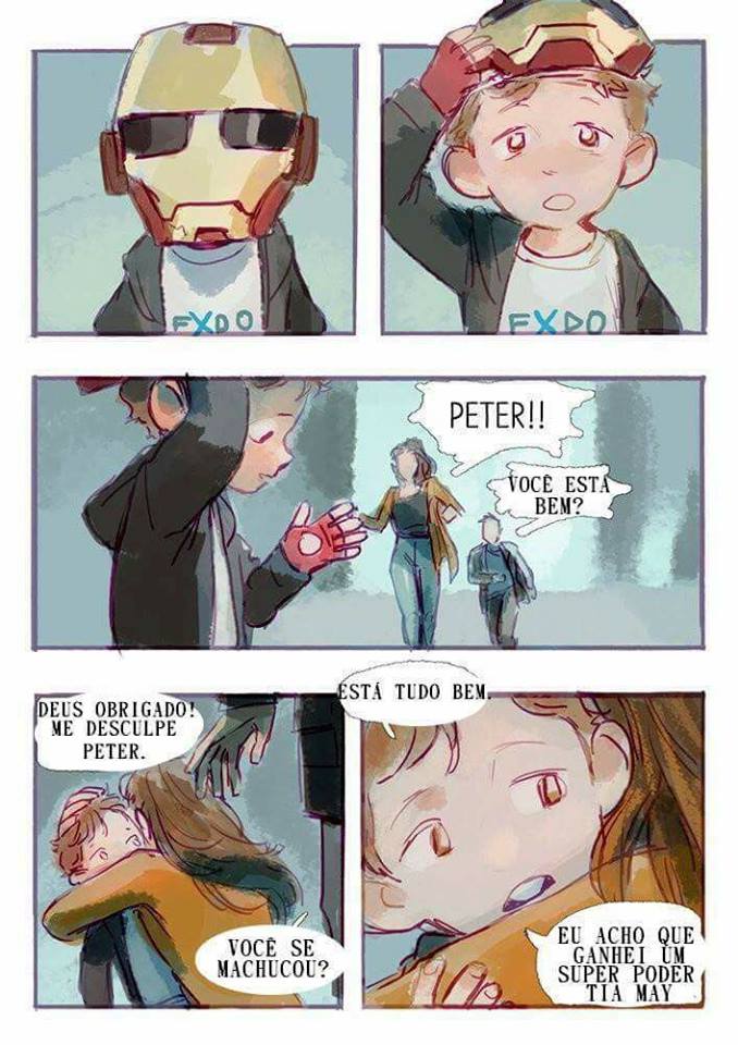 Jovenzinho Peter em Homem de Ferro 2 <3