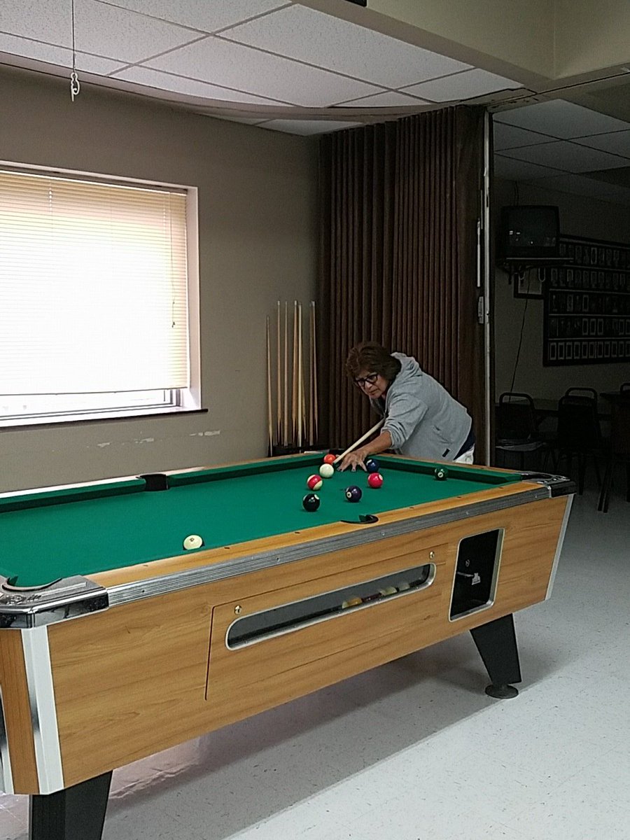 VFW2144's tweet photo. Our local poolshark! #HollandVFW https://t.co/nvsKxbuNnU