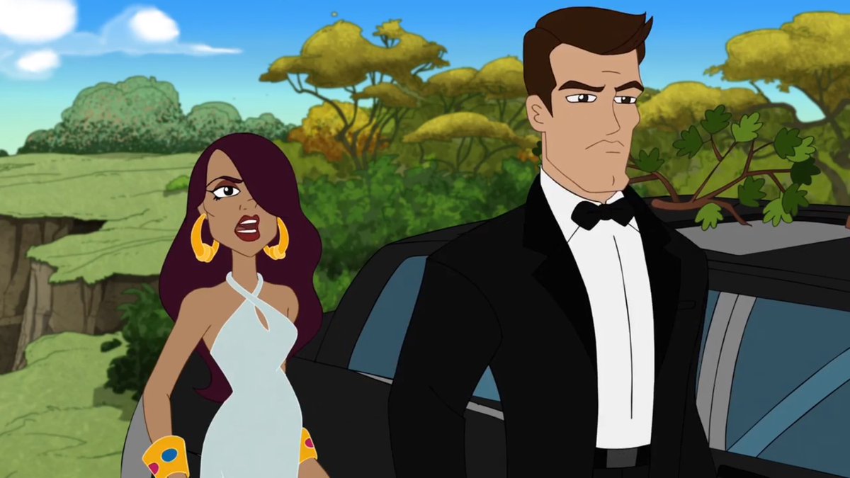 shieldelenco's tweet photo. .@MingNa &amp; @IMBrettDalton participaram do desenho da Disney A Lei de Milo Murphy,com os personagens Savannah e Brick! https://t.co/k4LSXqsS5R