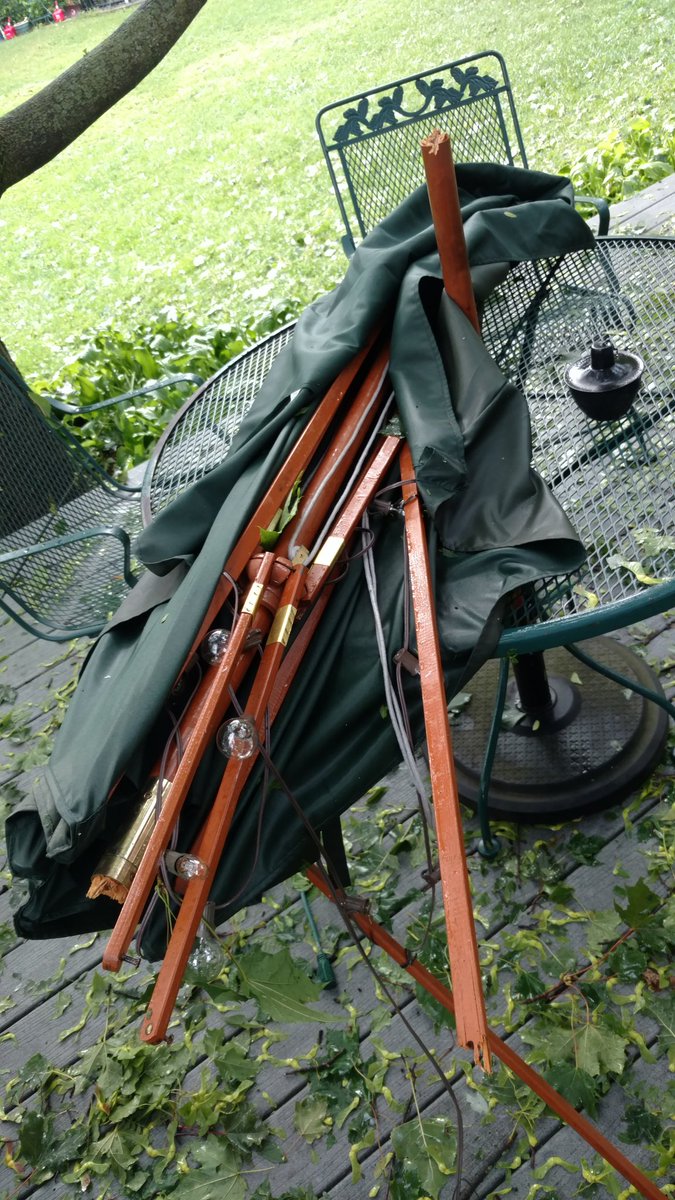 brian_jr1's tweet photo. RIP deck umbrella. #Microbust https://t.co/UvMAaW6xGd