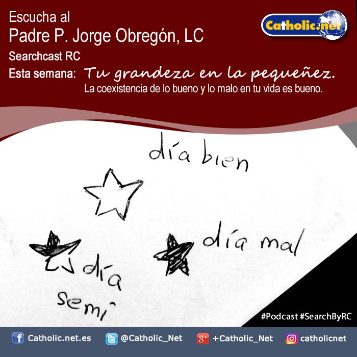 Catholicnet_es's tweet photo. Lo bueno y lo malo en tu vida.
Escucha al Padre Jorge Obregón LC en  #SearchbyRC https//goo.gl/reujJD https://t.co/iHMlXKPbBb