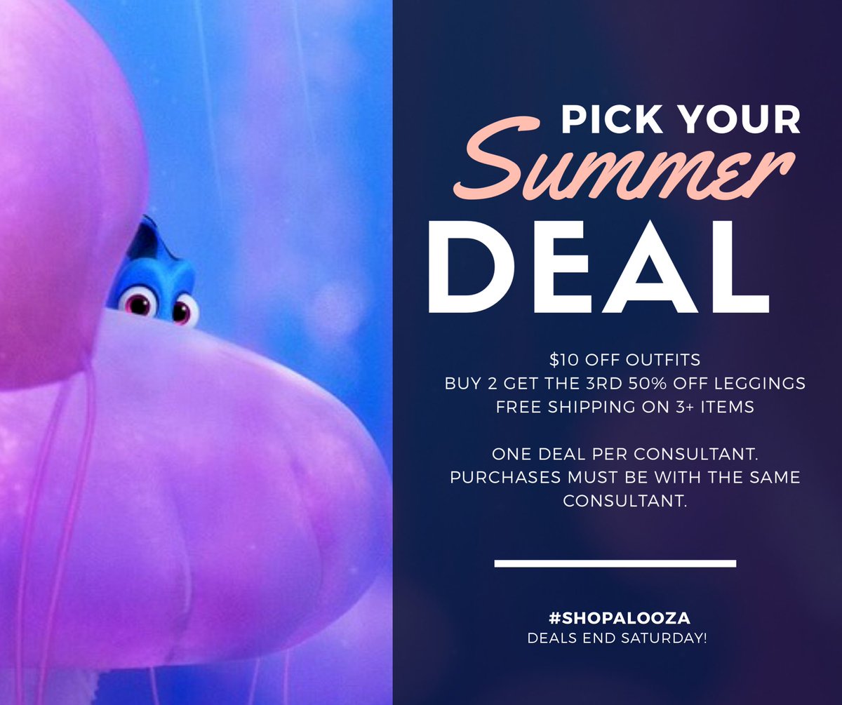 Shopalooza_'s tweet photo. Check out the sweet #sale happening now in #Shopalooza! Stop by! #jeanmarie #leggings #onlineshopping #momlife https://t.co/y1axcVSUGp